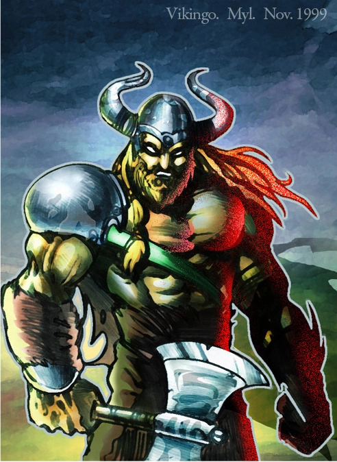 Ilustración de la baraja ragnarson